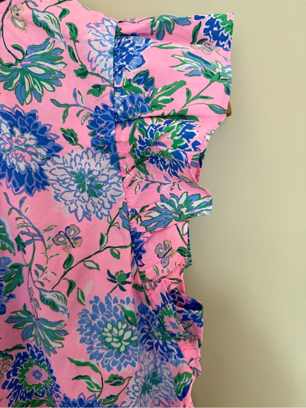 Lilly Pulitzer Ruffle Blouse - Picture 4 of 7